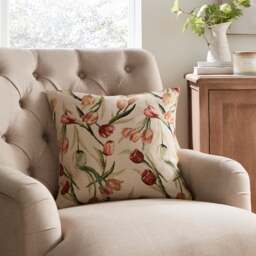 Tulips Tapestry Cushion Cover - thumbnail 1