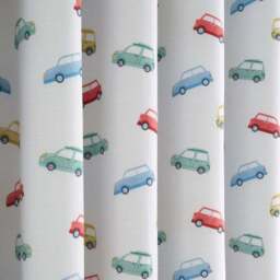 Classic Cars Blackout Eyelet Curtains - thumbnail 4