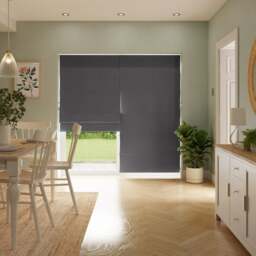 Luna Easy Chain Blackout Roman Blind