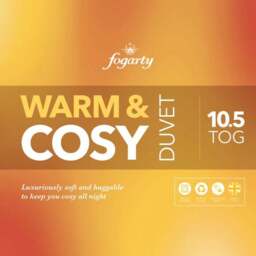 Fogarty Warm & Cosy 10.5 Tog Duvet - thumbnail 4