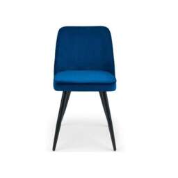 Burgess Set of 2 Dining Chairs, Velvet - thumbnail 3