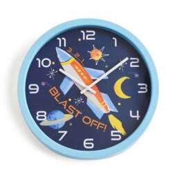 Space Blast Off Round Wall Clock - thumbnail 3