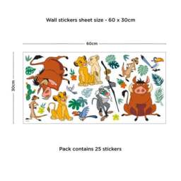 Disney The Lion King Wall Stickers - thumbnail 3