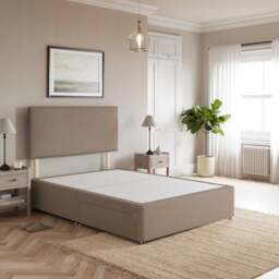 Fogarty Divan Base with Headboard - thumbnail 1