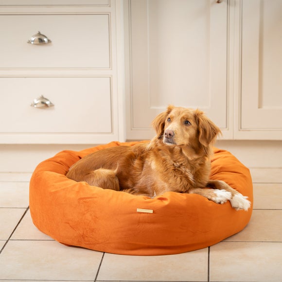 Lords and Labradors Velvet Donut Dog Bed - image 1