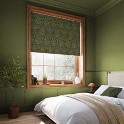William Morris at Home Blackthorn Velvet Blackout Made to Measure Roller Blind - thumbnail 3