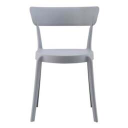 Fusion Living Plastic Bistro Dining Chair - thumbnail 2