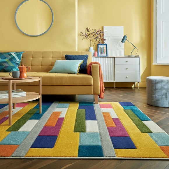 Mambo Patchwork Stripe Rug - image 1