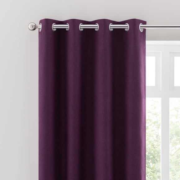 Luna Brushed Eyelet Curtains (Blackout Available) - image 1