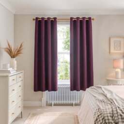 Luna Brushed Eyelet Curtains (Blackout Available) - thumbnail 4
