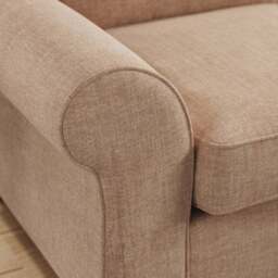 Flori Tonal Plush Chenille 2 Seater Sofa Bed - thumbnail 5