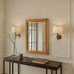 Yearn Contemporary Framed Bevelled Rectangle Wall Mirror - thumbnail 3