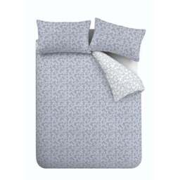 Bianca Shadow Leaves 200 Thread Count 100% Cotton Duvet Cover & Pillowcase Set - thumbnail 5