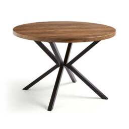 Ezra Round 4 Seater Dining Table - thumbnail 4