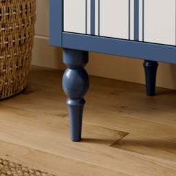 Petit Folkstone Stripe Shoe Storage Bench - thumbnail 5