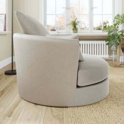 Blake Swivel Chair, Opulent Velvet - thumbnail 2