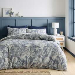 Coral Coast 100% Cotton Duvet Cover and Pillowcase Set - thumbnail 1
