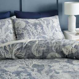 Coral Coast 100% Cotton Duvet Cover and Pillowcase Set - thumbnail 2