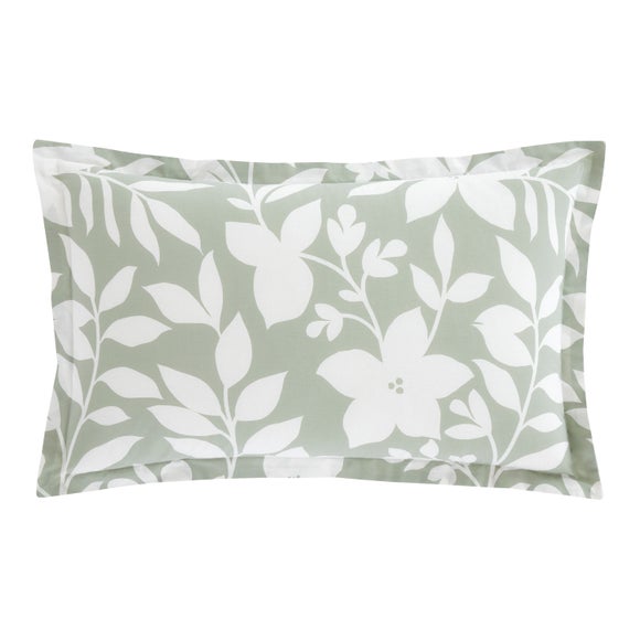 Ava Floral Polycotton Oxford Pillowcase - image 1