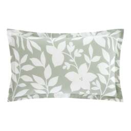 Ava Floral Polycotton Oxford Pillowcase - thumbnail 1