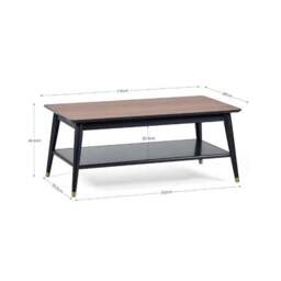 Findlay Coffee Table With Shelf - thumbnail 4