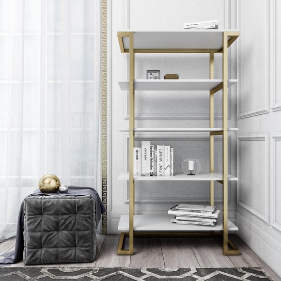 Cosmo Living Camila 5 Shelf Bookcase - image 1