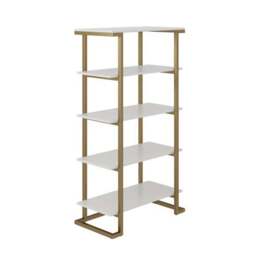 Cosmo Living Camila 5 Shelf Bookcase - thumbnail 4