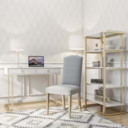 Cosmo Living Camila 5 Shelf Bookcase - thumbnail 3