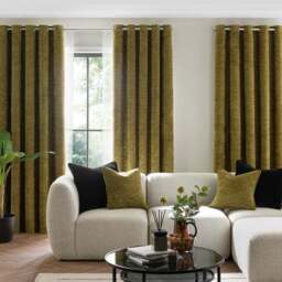Hemmingway Chenille Eyelet Curtains - thumbnail 2