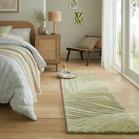 Lino Leaf Wool Runner - image 1