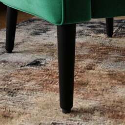 Kaspar Velvet Tub Chair - thumbnail 5
