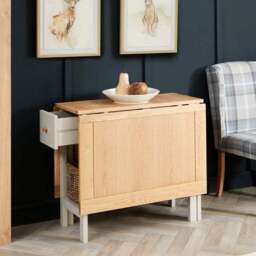 Clifford 2-4 Seater Drop Leaf Dining Table - thumbnail 3