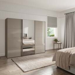 Wiemann Altena Sliding Mirrored Wardrobe - thumbnail 1