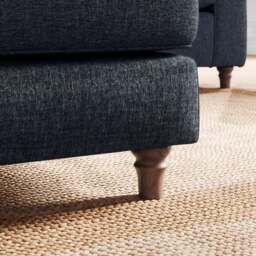 Flori Soft Chenille Corner Sofa - thumbnail 5