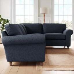 Flori Soft Chenille Corner Sofa - thumbnail 3