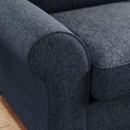 Flori Soft Chenille Corner Sofa - thumbnail 4