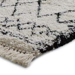 Black and White Boho 5402 Rug - thumbnail 6