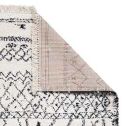 Black and White Boho 5402 Rug - thumbnail 3