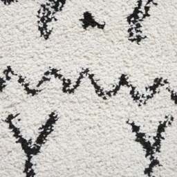 Black and White Boho 5402 Rug - thumbnail 5
