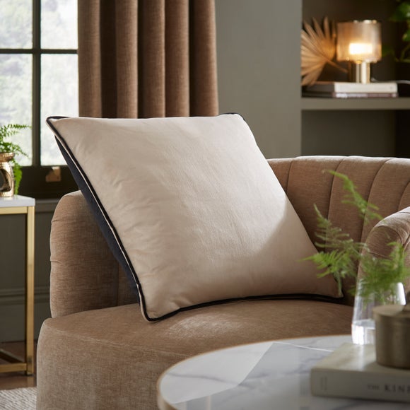 Luxe Velour Contrast Square Cushion - image 1