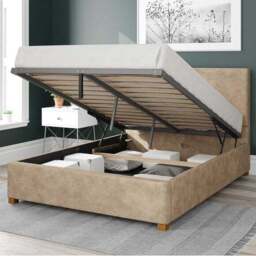 Garland Kimiyo Ottoman Bed Frame, Linen - thumbnail 2