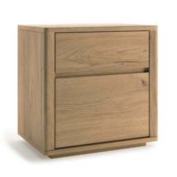 Malik 2 Drawer Bedside Table - thumbnail 6