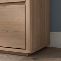 Malik 2 Drawer Bedside Table - thumbnail 5