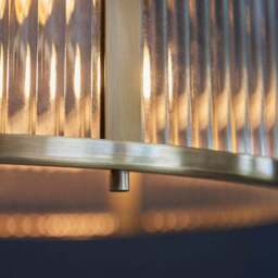 Return - Vogue Hadley Ribbed 3 Light Pendant Light - thumbnail 3