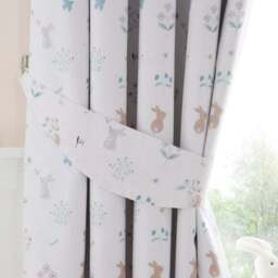 Soft Bunnies Blackout Eyelet Curtains - thumbnail 3