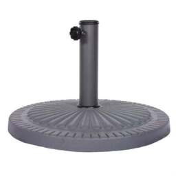 Round Garden Parasol Base, 14kg - thumbnail 2