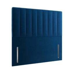 Luxury Velvet Vertical Stripe Headboard - thumbnail 2