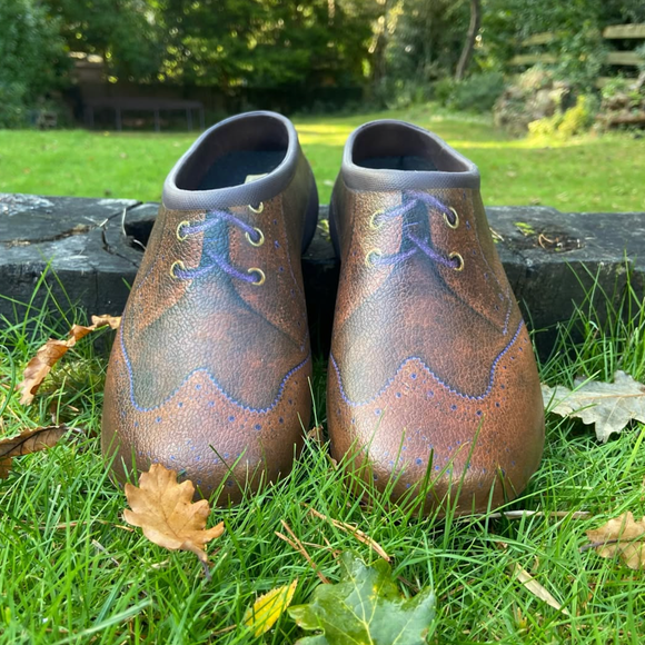 Backdoorshoes Men's Brogue Garden Clogs - image 1