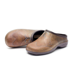Backdoorshoes Men's Brogue Garden Clogs - thumbnail 2