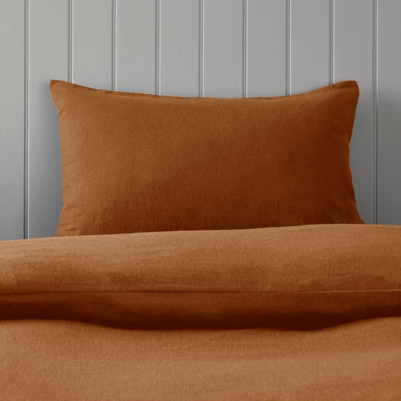 Soft & Cosy Luxury 100% Brushed Cotton Standard Pillowcase Pair - image 1